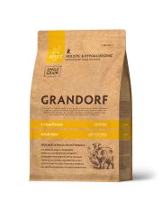 Сухой корм для собак GRANDORF 4 Meat Recipe Adult Mini мини пород 4 вида мяса с живыми пробиотиками
