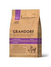 Сухой корм для собак GRANDORF Lamb and Turkey Adult Maxi крупных пород Ягненок с индейкой
