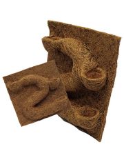 Фон для террариума Namiba Terra Jungle Planting Mat Кокосовый с 3-мя кашпо 