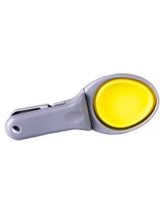 Миска-прищепка для животных SuperDesign резиновая, жёлтая