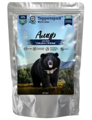 Влажный корм для собак ТерриториЯ Амур Говядина с печенью