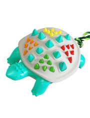 Игрушка для собак Черепаха Дентал с канатом