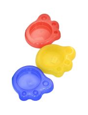 Миска для животных Дарэлл Лапка прозрачная, пластиковая