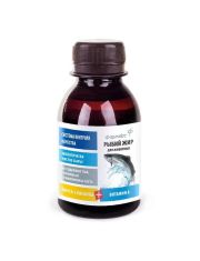 Кормовая добавка для животных Фармакс Рыбий жир природный источник Омега-3 кислот и витамина А