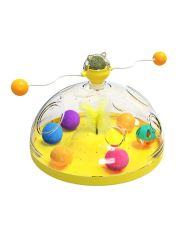 Игрушка для кошек Ветряная мельница с кошачьей мятой 31*18,5см D25,1см