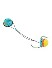 Игрушка для собак Тяни-кусай с мячом для лакомств