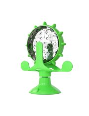 Интерактивная игрушка для кошек Колесо обозрения на присоске 13,7*16см