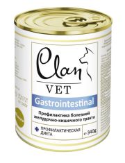 Консервы для собак Clan Vet Gastrointestinal для профилактики болезней ЖКТ