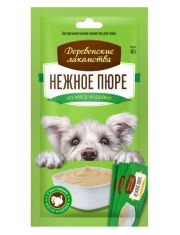 Нежное пюре для собак "Деревенские лакомства" из из мяса индейки