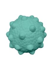 Игрушка для собак Mr.Kranch Мяч с шипами неоновая голубая