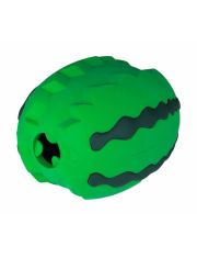 Игрушка для собак Mr.Kranch Арбуз с ароматом курицы, зеленый