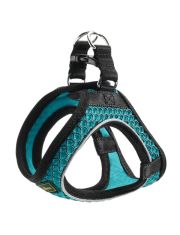 Шлейка для собак Hunter Hilo Comfort из сетчатого текстиля, бирюзовая