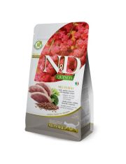 Сухой корм для кошек Farmina N&D Quinoa Cat Neutered Duck беззерновой для стерилизованных кошек и кастрированных котов, с уткой, киноа, брокколи и спаржей