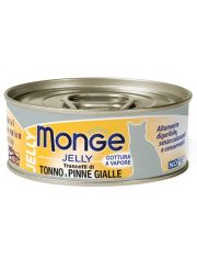 Консервы для кошек Monge Jelly с желтоперым тунцом 