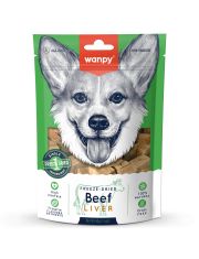 Лакомство для собак Wanpy Dog сублимированное "Говяжья печень"