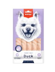 Крем лакомство для собак Wanpy Dog "нежное пюре" из утки
