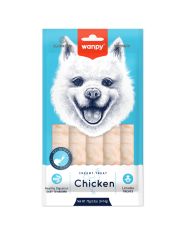 Крем-лакомство для собак Wanpy Dog "нежное пюре" из курицы