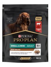Сухой корм Pro Plan Duo Delice для взрослых собак мелких и карликовых пород, с высоким содержанием говядины