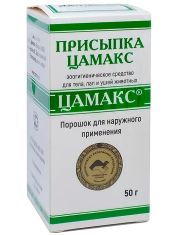 ЦАМАКС присыпка ранозаживляющая для животных