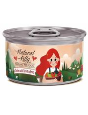 Консервы для кошек Pettric Natural Kitty с курицей и морковью в бульоне