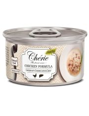 Консервы для кошек Pettric Cherie Chiken Formula Рубленная курица с куриной печенью