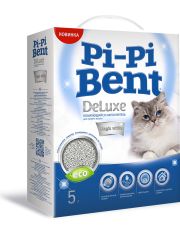 Наполнитель для кошачьего туалета Pi-Pi Bent DeLuxe Magic white, комкующийся