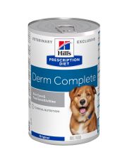 HILL'S Canine влажный корм Derm Complete (консервы), 370 г 