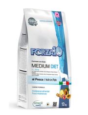 Сухой корм для собак MEDIUM DIET из рыбы полнорационная, гипоаллергенная диета для чувствительных и аллергичных собак средних пород