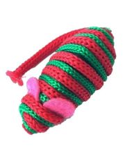 Игрушка для кошек Petsona "Золотая рыбка" Мышка полосатая