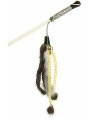 Удочка-дразнилка для кошек GoSi Мышиные хвосты и Трубочки норка 