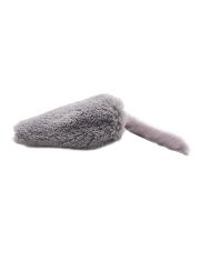 Игрушка для кошек GoSi  Звенящая Мышка-Mакси с хвостом валериана