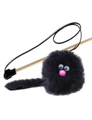 Удочка-дразнилка для кошек GoSi  Зверек из норки на веревке