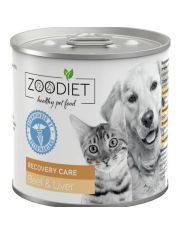Консервы для кошек и собак Zoodiet Recovery Care для восстановления с говядиной и печенью 