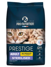 Сухой полнорационный корм супер премиум класса Flatazor ADULT STERILIZED с курицей для стерилизованных кошек. Также подходит для кошек, склонных к полноте