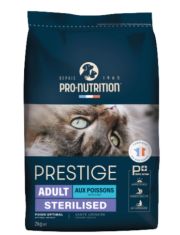 Сухой полнорационный корм супер премиум класса Flatazor ADULT STERILIZED для стерилизованных кошек с рыбой. Также подходит для кошек, склонных к полноте