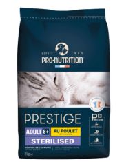 Сухой полнорационный корм супер премиум класса Flatazor ADULT STERILIZED с курицей для стерилизованных кошек старше 8 лет. Также подходит для кошек, склонных к полноте.