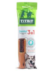 Лакомство для собак TiTBiT DENTAL 3в1 с облепихой