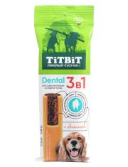 Лакомство для собак TiTBiT DENTAL 3в1 с облепихой