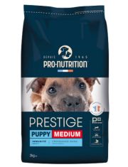 Сухой полнорационный корм супер-премиум класса Pro-Nutrition Flatazor PUPPY MEDIUM для щенков, а также собак в конце беременности и в период лактации, подходит для собак всех пород