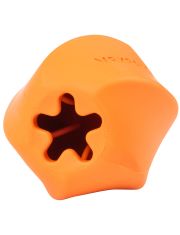 Игрушка для собак Mr.Kranch Твистер с ароматом курицы, оранжевая