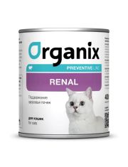 Консервы для кошек Organix Preventive Line Renal поддержание здоровья почек