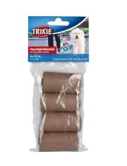 Пакеты для выгула собак биоразлагаемые Trixie, коричневые