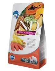 Сухой корм для собак Farmina N&D Dog Tropical Selection Salmon Adult Medium&Maxi взрослых, средних и крупных пород, с лососем