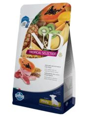Сухой корм для щенков Farmina N&D Dog Tropical Selection Lamb Puppy Mini мелких пород, с ягненком