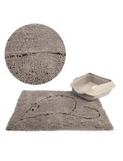 Коврик для кошек Dog Gone Smart  супервпитывающий, серый 66*89 см