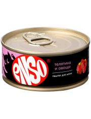 Консервы для котят ENSO, паштет с телятиной и овощами