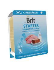 Влажный корм для щенков Brit Premium Starter Индейка Воздушный паштет