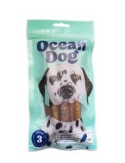 Лакомство для собак OceanDog из сушеной кожи атлантической трески с ламинарией