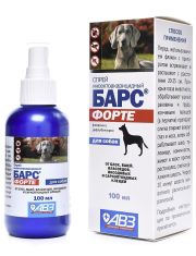 Спрей для собак АВЗ Барс форте инсектоакарицидный