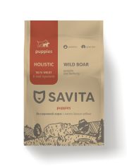 Сухой корм для щенков Savita Puppy с мясом кабана